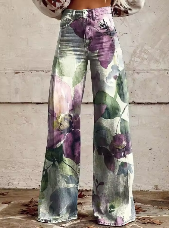 Alessia | Vintage Boho Pants with Unique and Refined Style
