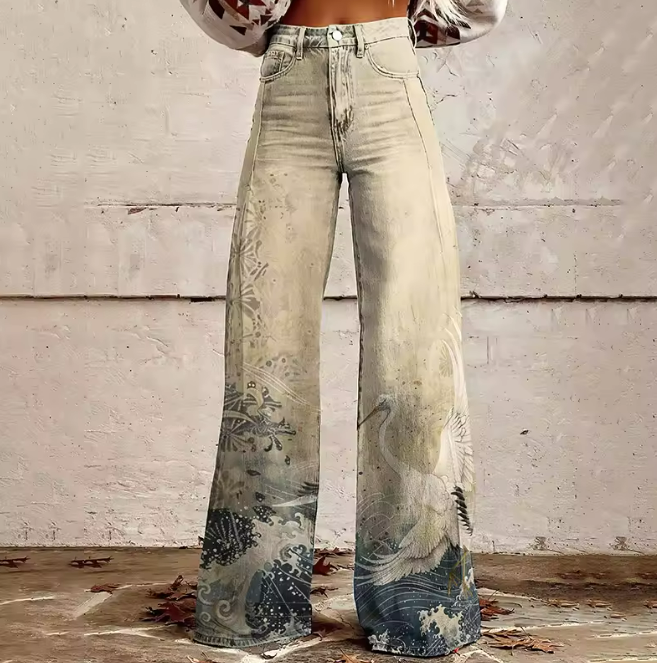 Ondata | Japanese Inspired Boho Pants