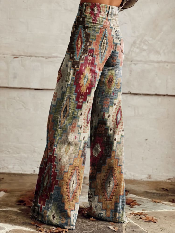LÉA | Elegant and Modern Chevron Retro Pants