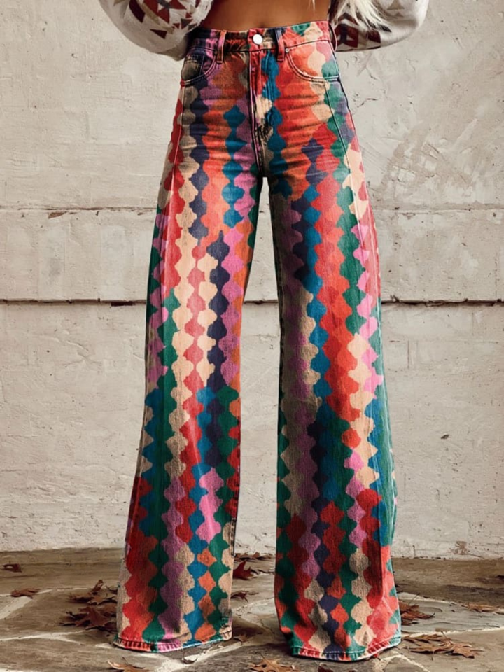 AMÉLIE | Elegant and Comfortable Wide Bohemian Pants