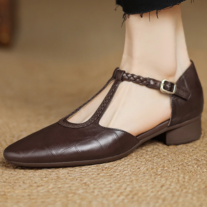 Charlotte™| Kepa Leather Mary Janes