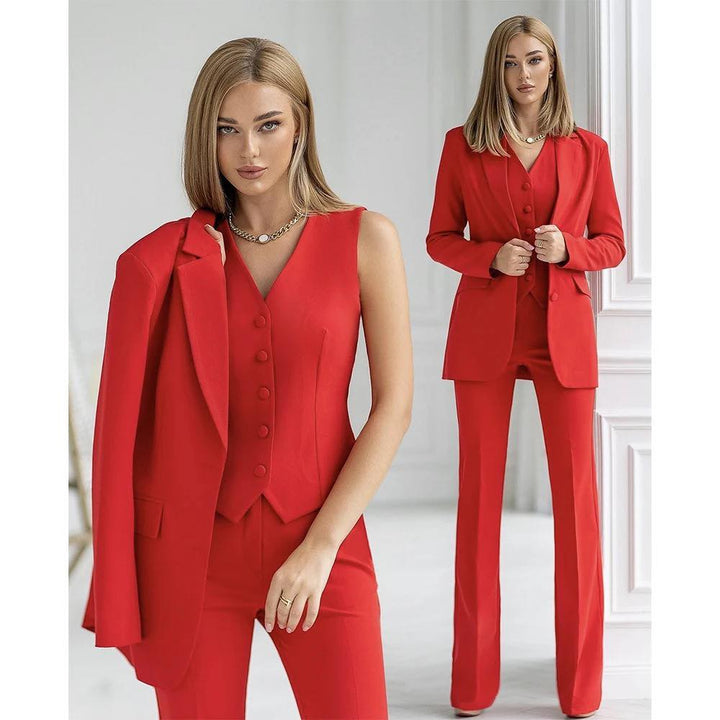 "Safira" Suit (Jacket + Pants + Vest)