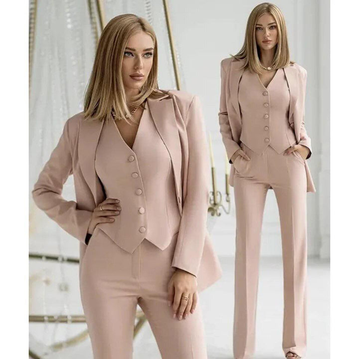 "Safira" Suit (Jacket + Pants + Vest)