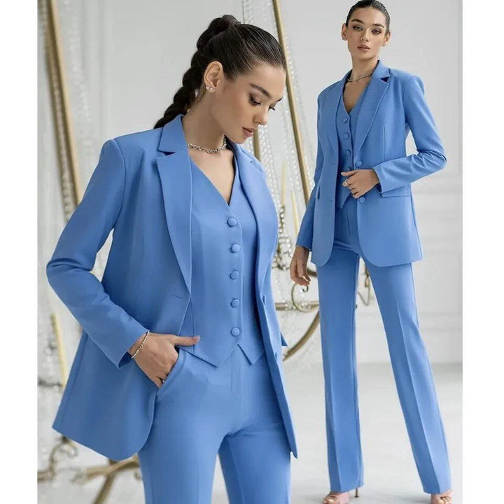 "Safira" Suit (Jacket + Pants + Vest)
