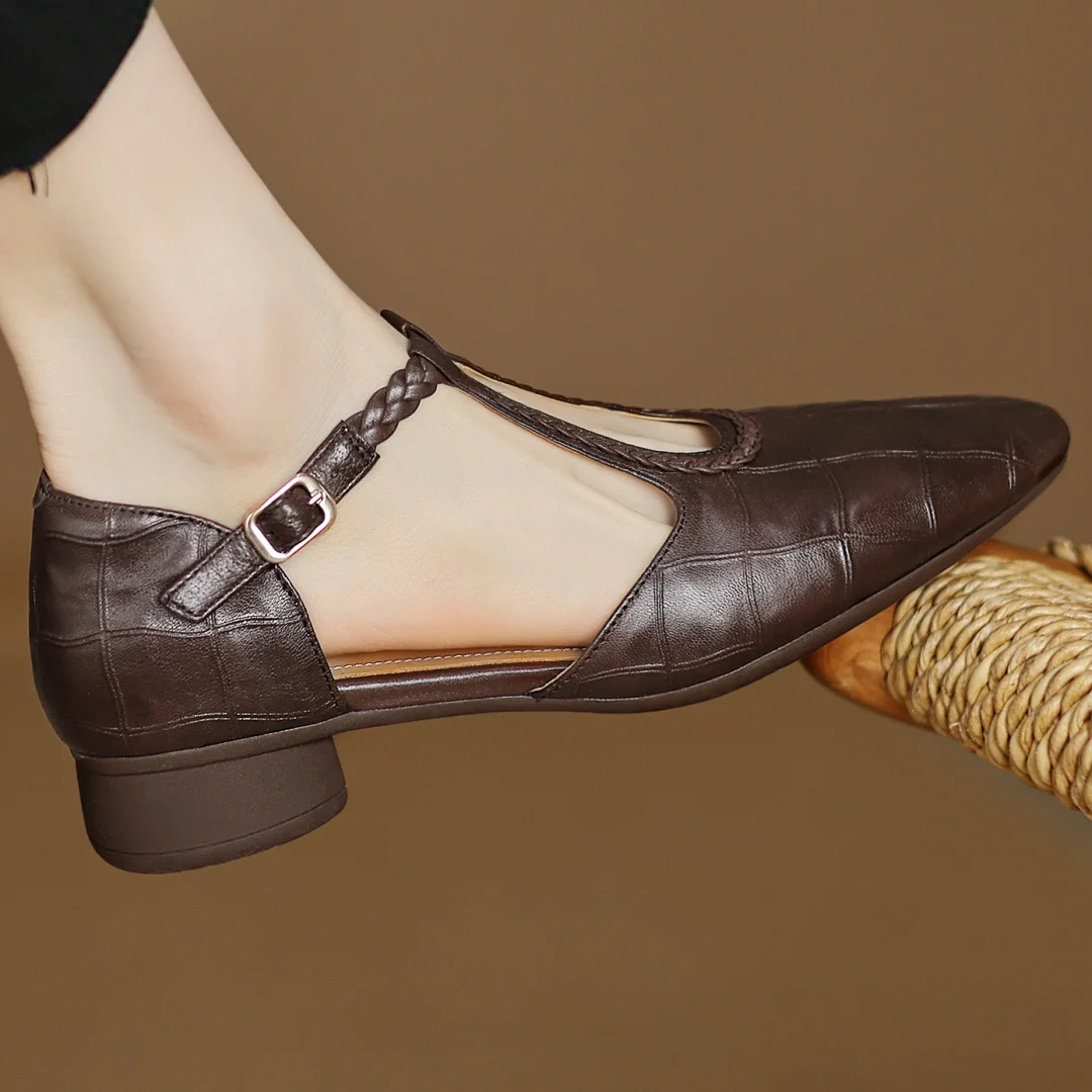 Charlotte™| Kepa Leather Mary Janes