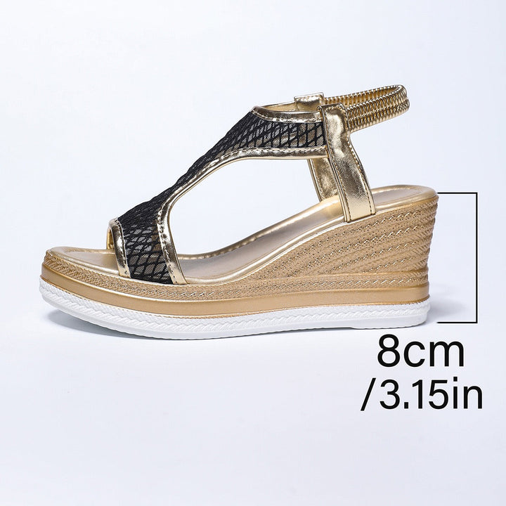 Elegant Women's Slip-On Orthopedic Wedge Sandals