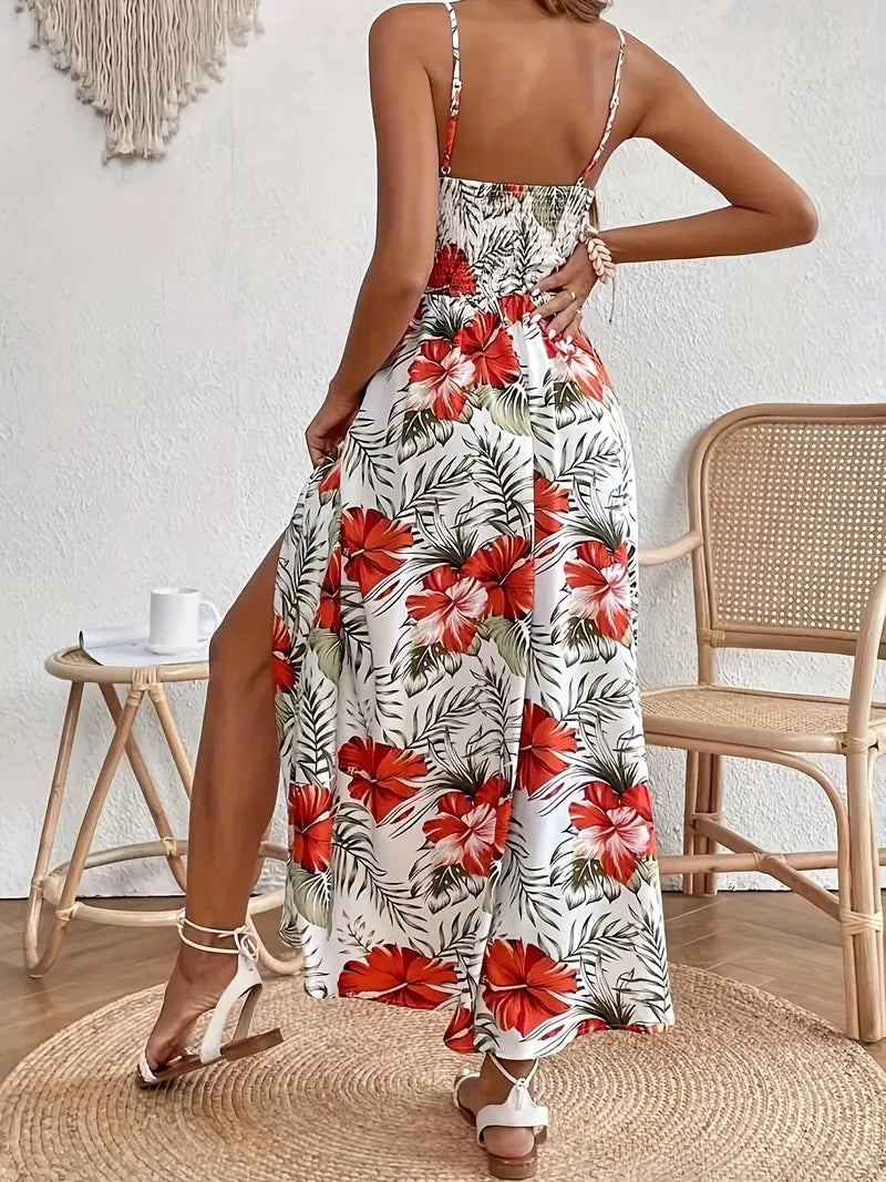 Ingrid | Floral Print Summer Dress