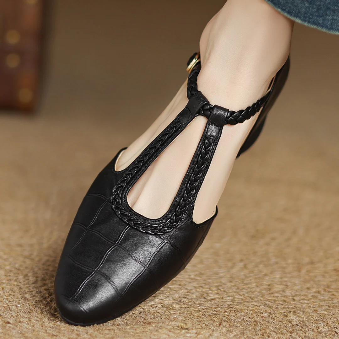 Charlotte™| Kepa Leather Mary Janes