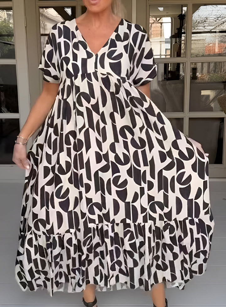 Colette | Flowing V-neck Dress