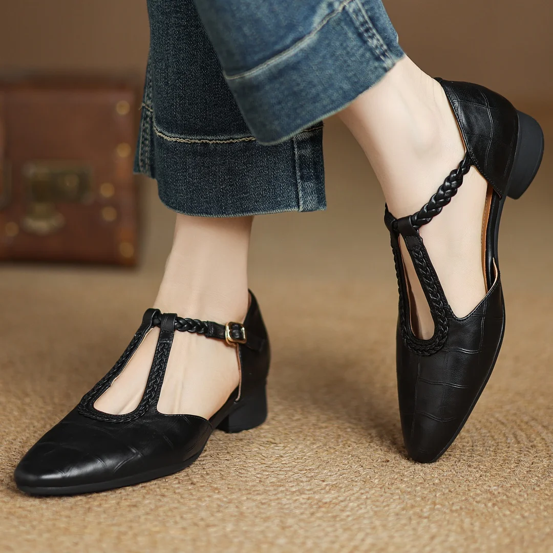 Charlotte™| Kepa Leather Mary Janes