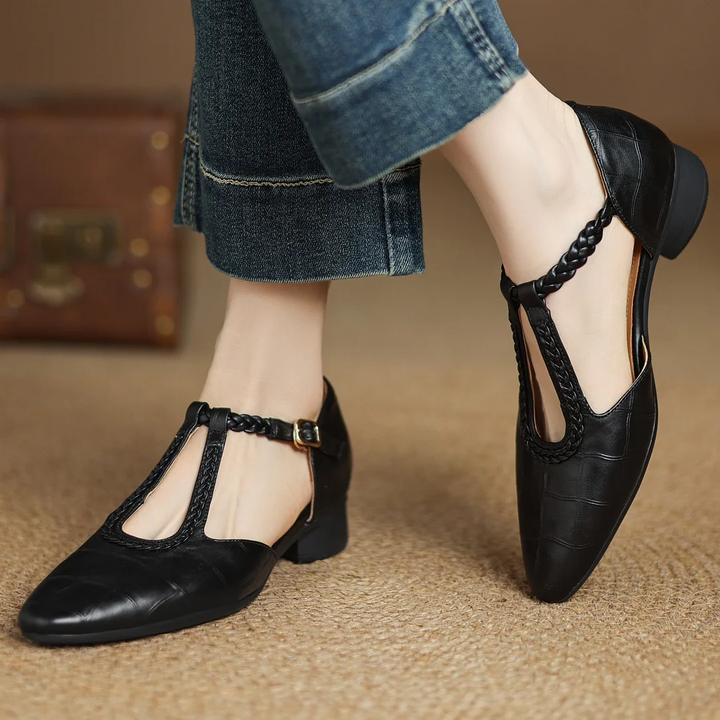 Charlotte™| Kepa Leather Mary Janes