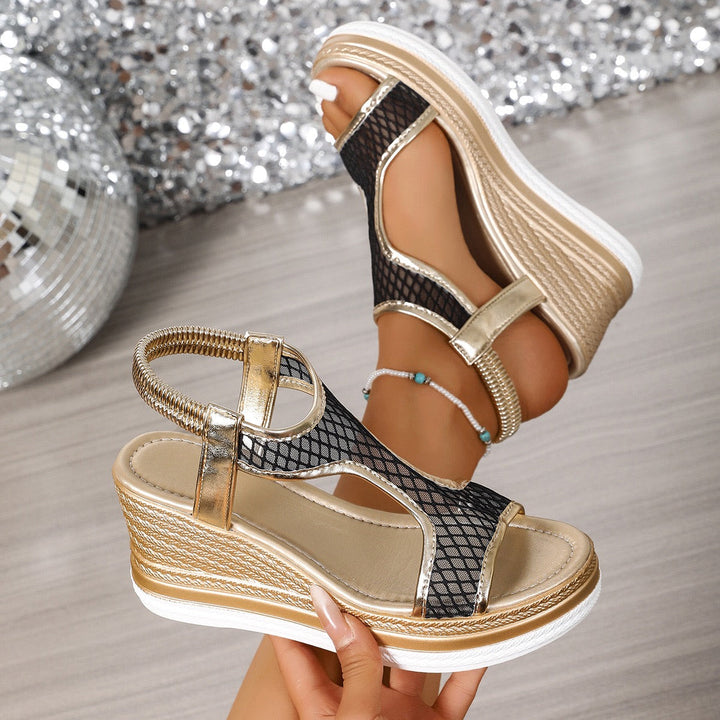 Elegant Women's Slip-On Orthopedic Wedge Sandals