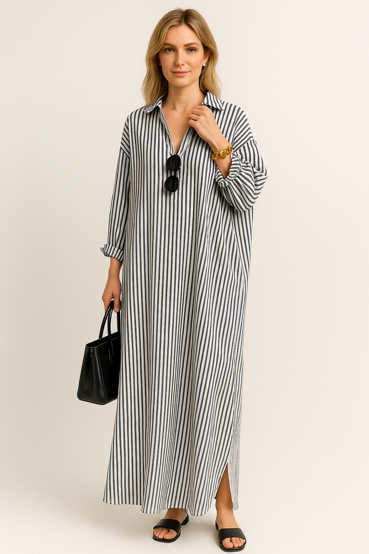 Luna | Slightly Oversized Shirt Dress