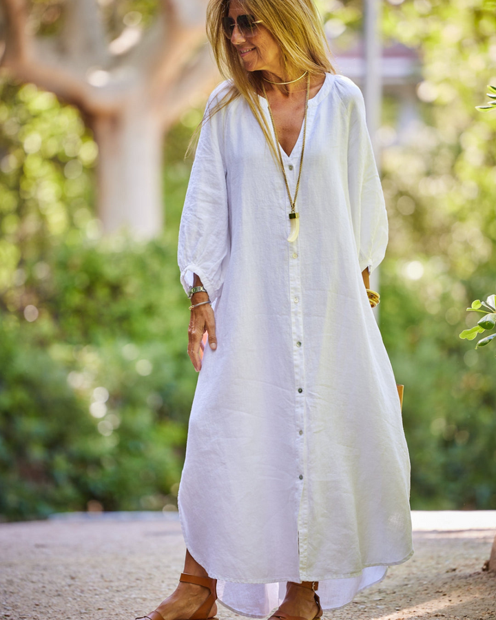 Luna | Beautiful Lightweight Linen Dress