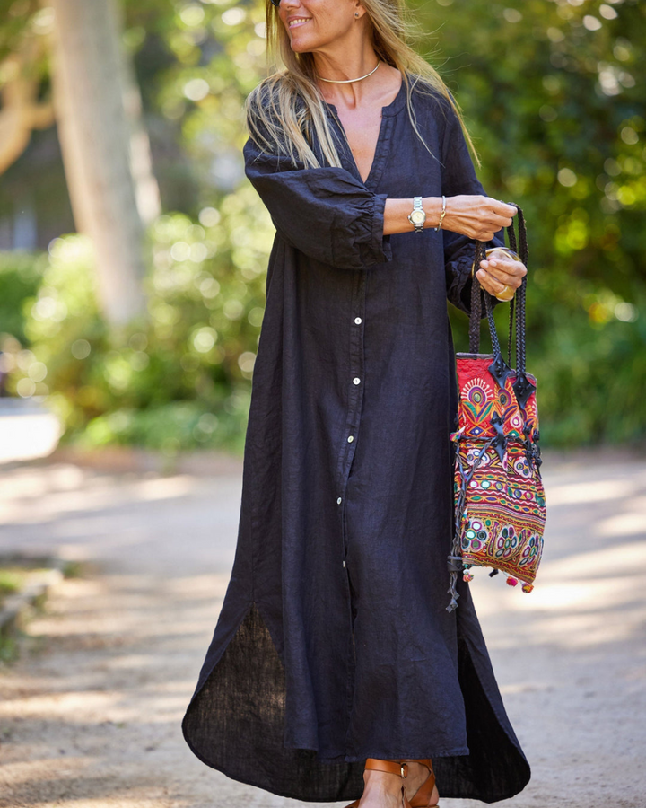 Luna | Beautiful Lightweight Linen Dress