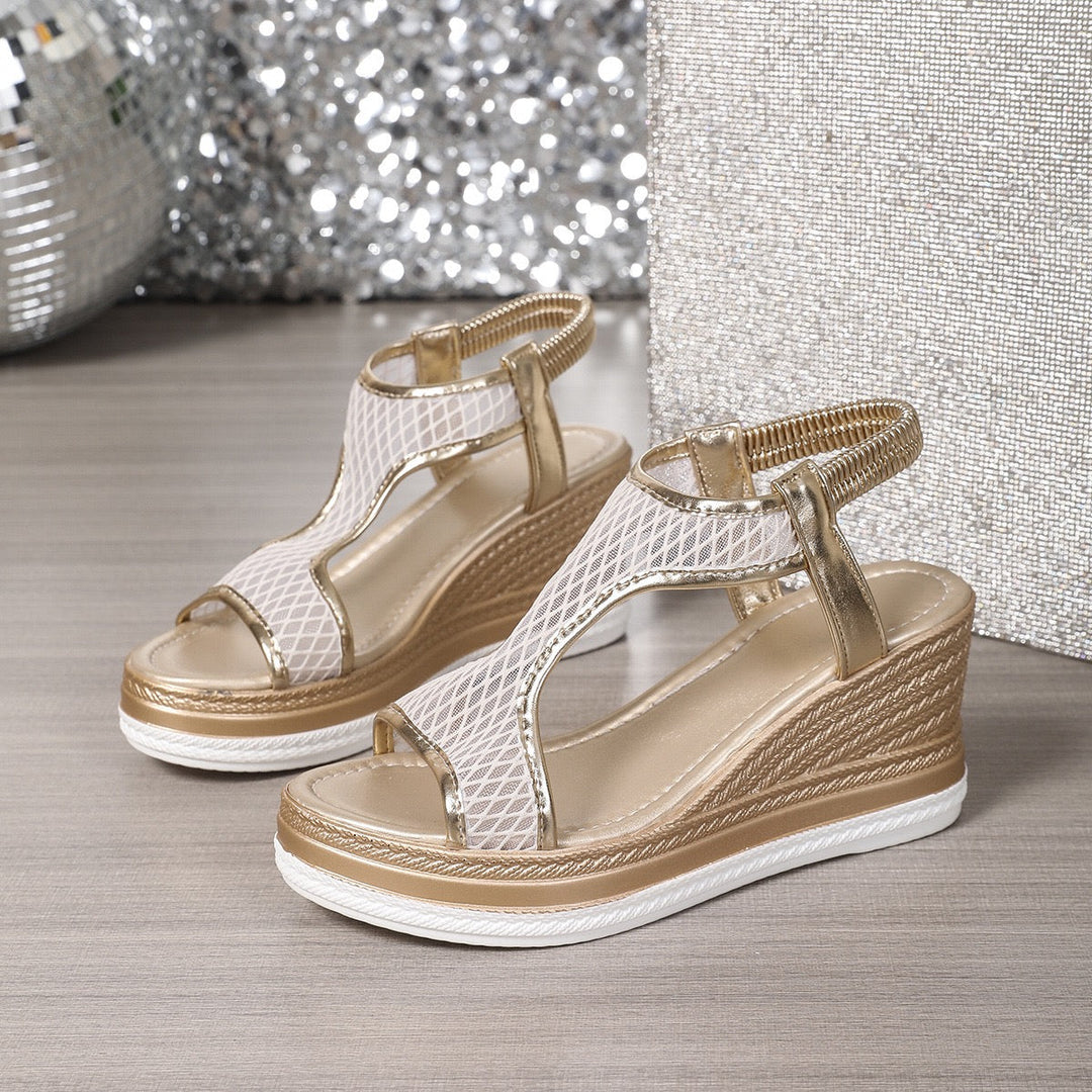 Elegant Women's Slip-On Orthopedic Wedge Sandals