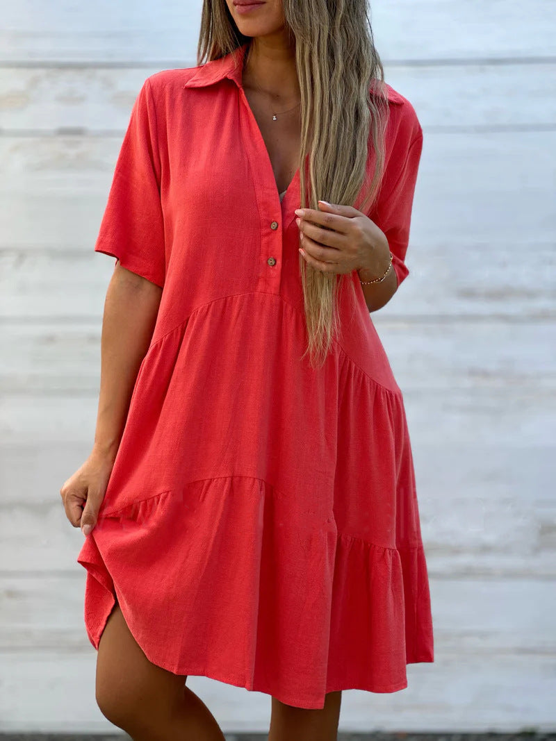 Luna | Casual Summer Linen Dress