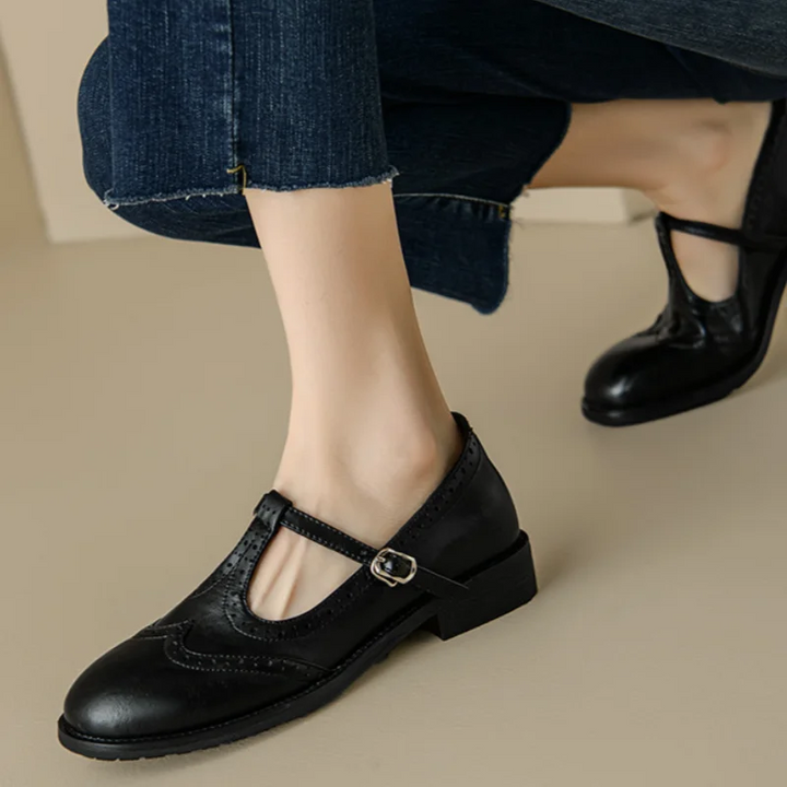 Charlotte™| Elegant T-Strap Mary Janes
