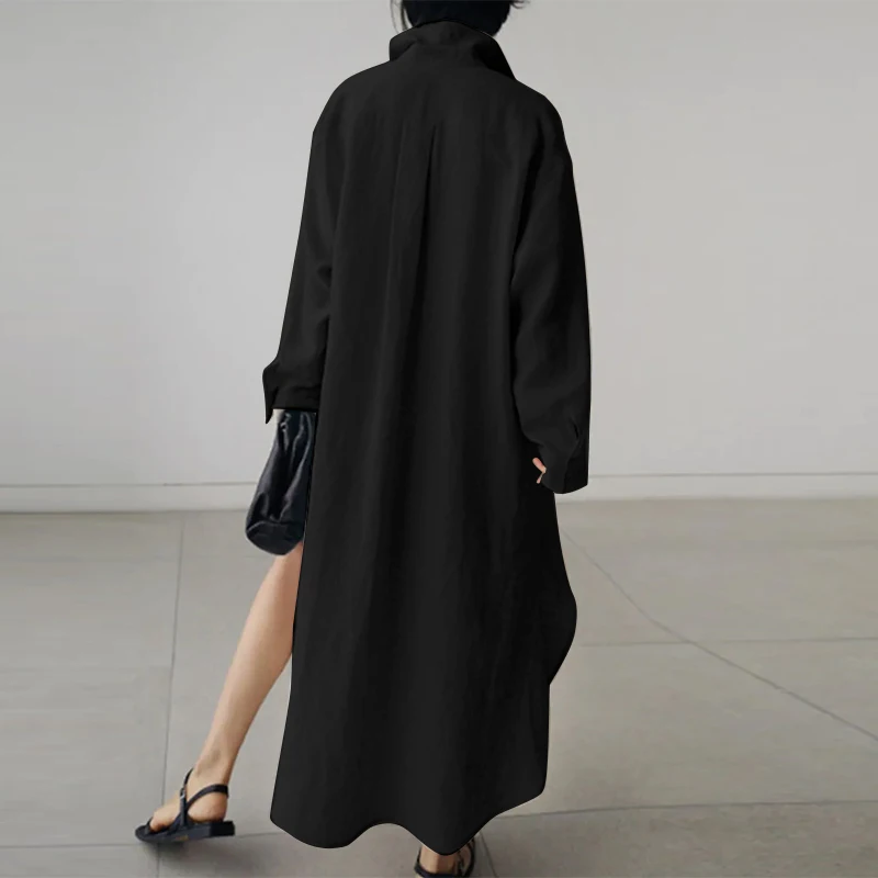Luna | Oversized Casual Shirt Dress