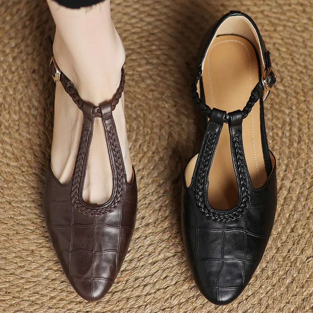 Charlotte™| Kepa Leather Mary Janes