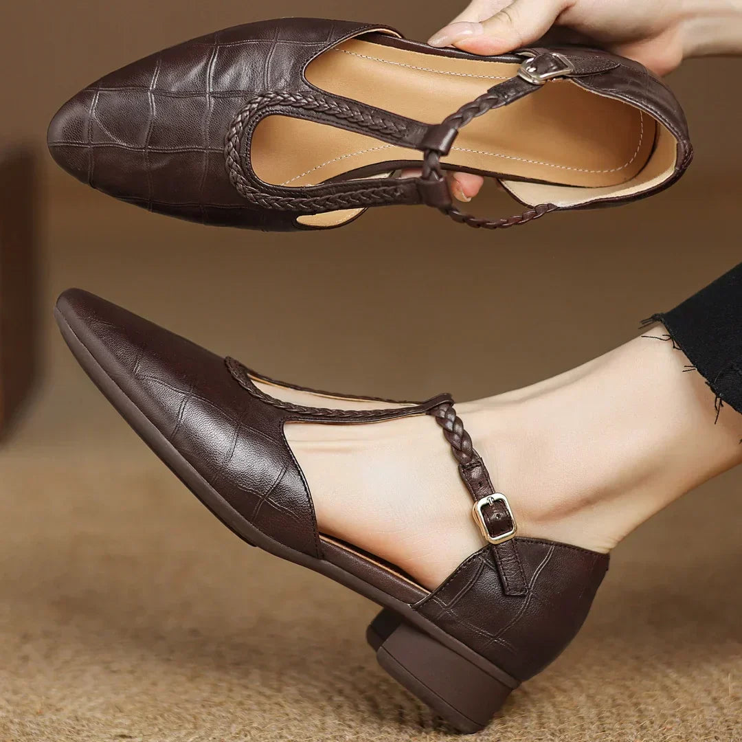 Charlotte™| Kepa Leather Mary Janes