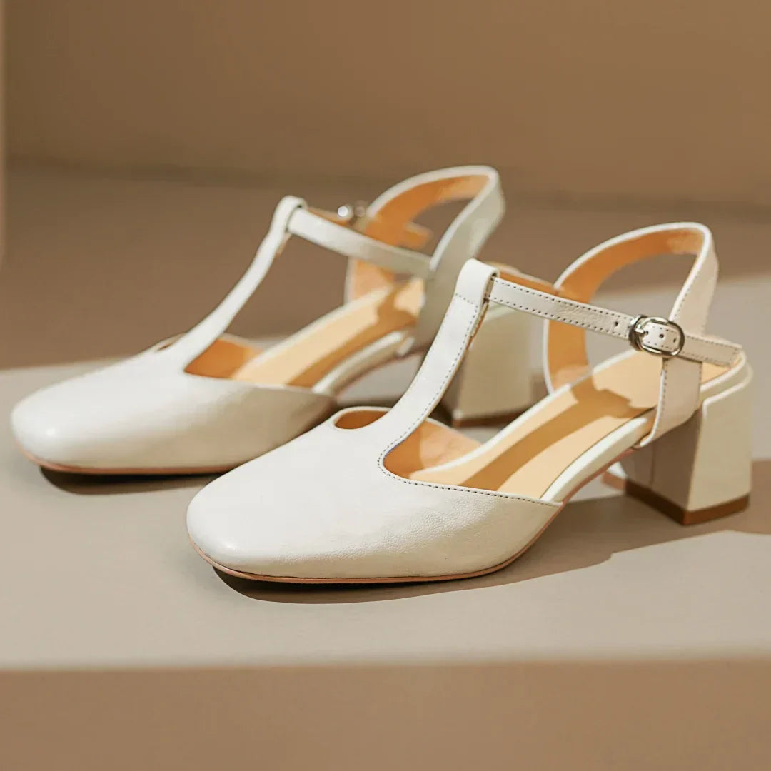 Charlotte™| Beatrica Leather Mary Janes