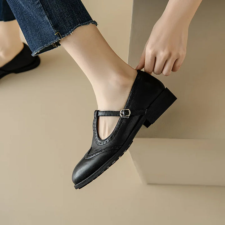 Charlotte™| Elegant T-Strap Mary Janes
