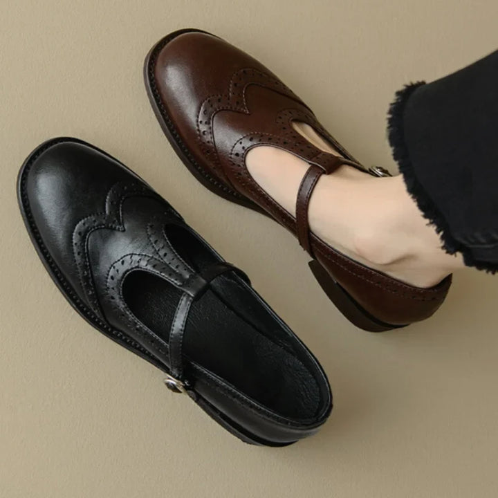Charlotte™| Elegant T-Strap Mary Janes