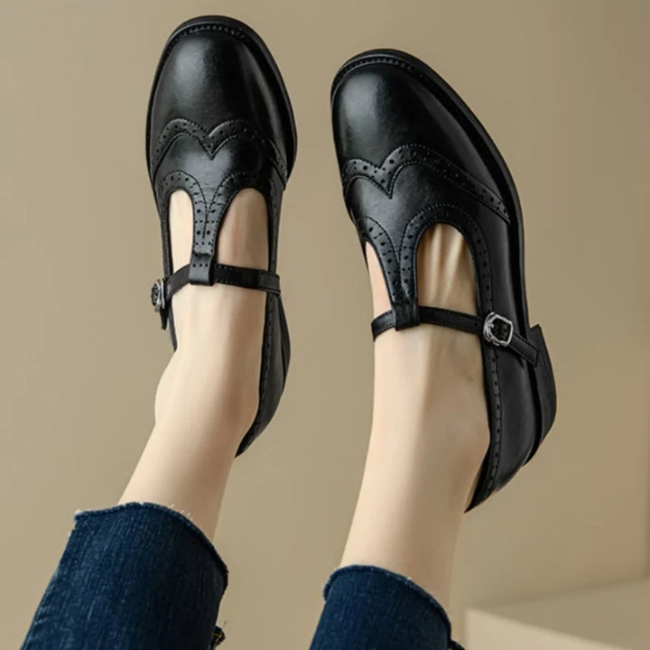 Charlotte™| Elegant T-Strap Mary Janes