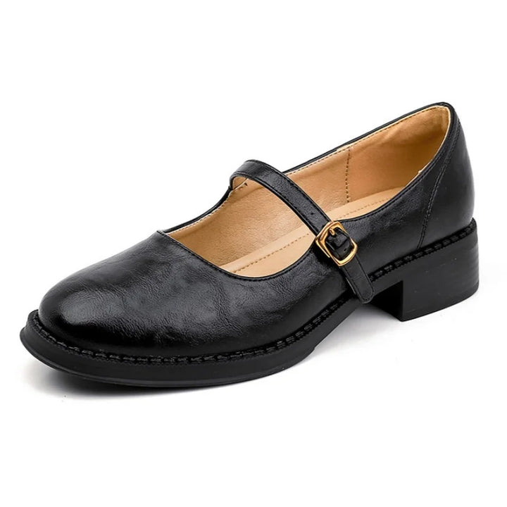 Charlotte™| Classic Comfort Mary Janes Made Of Leather