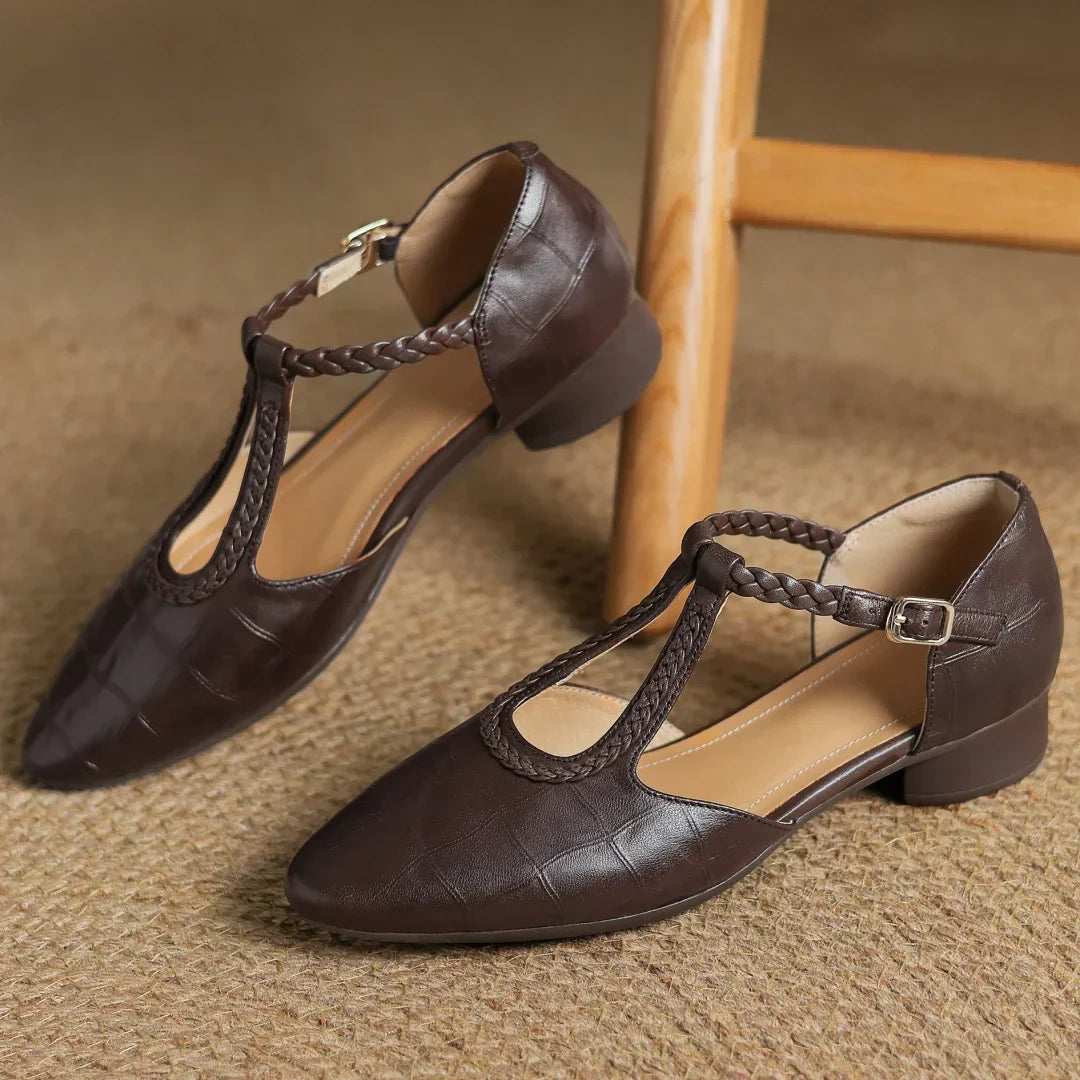 Charlotte™| Kepa Leather Mary Janes