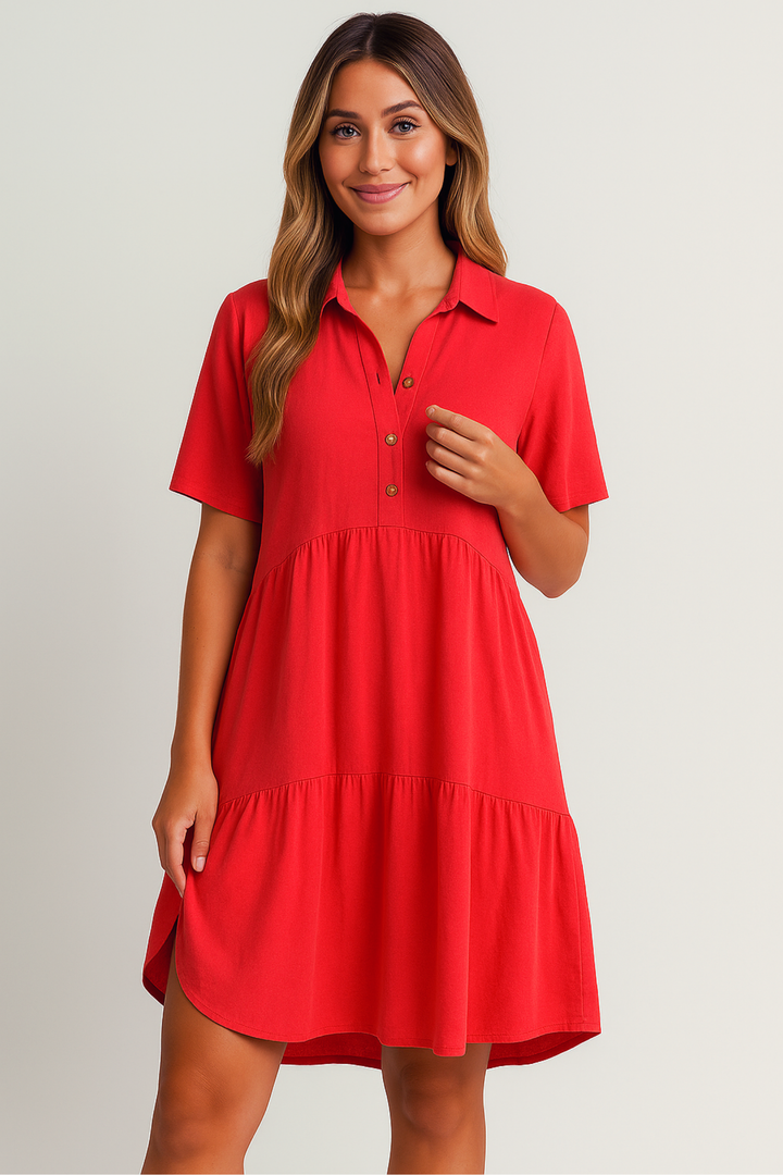 Luna | Casual Summer Linen Dress