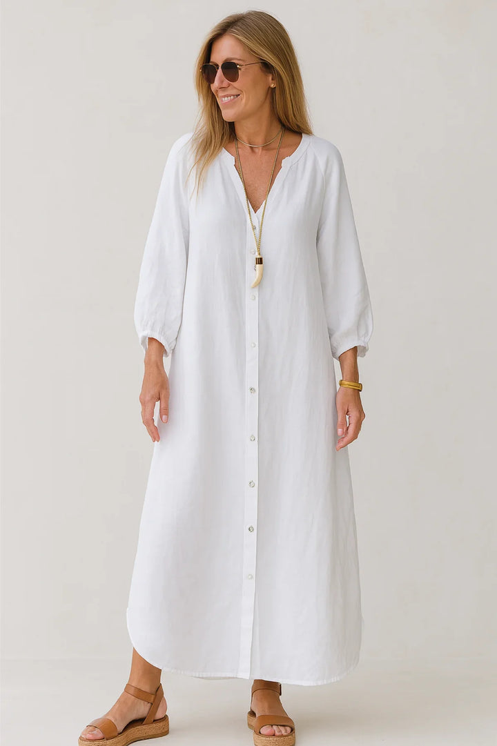 Luna | Beautiful Lightweight Linen Dress
