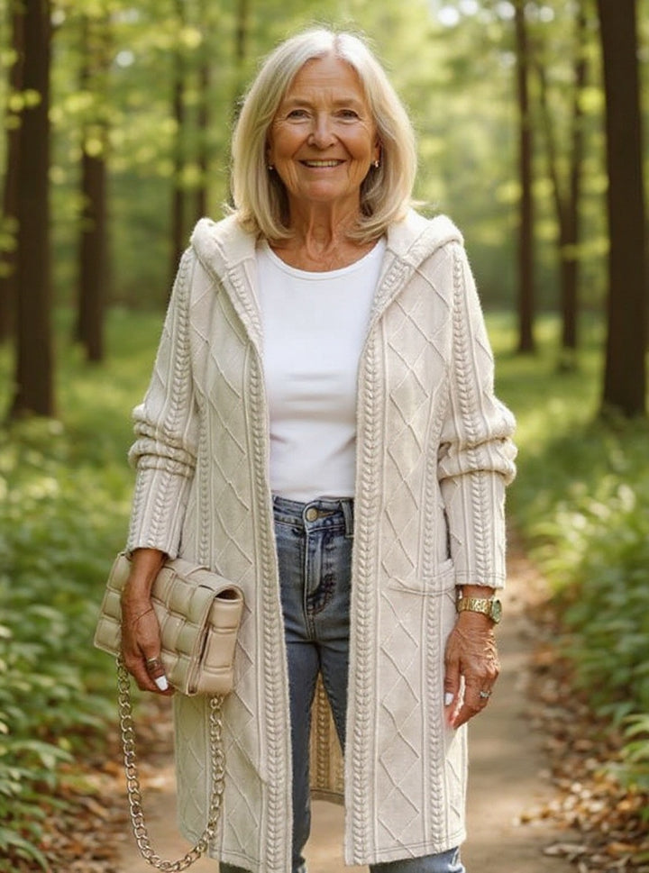Johani | Extended Length Hooded Cardigan