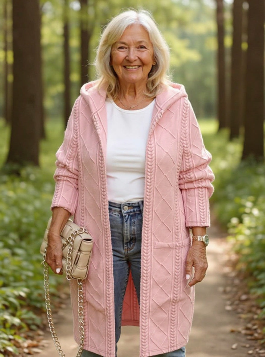 Johani | Extended Length Hooded Cardigan