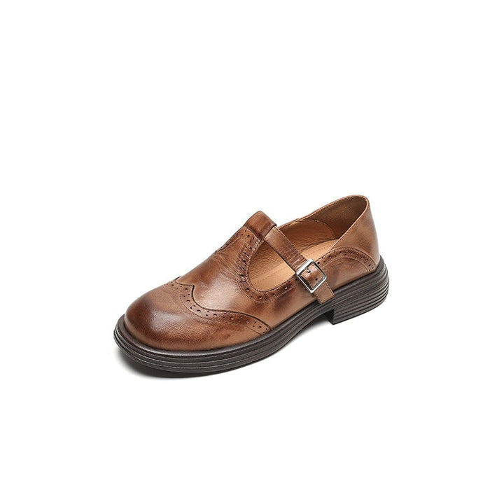 Charlotte™| Risla Leather Mary Janes