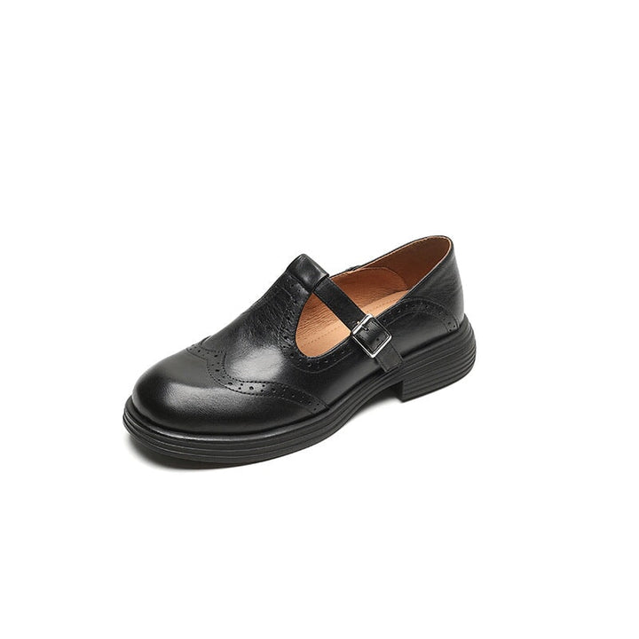 Charlotte™| Risla Leather Mary Janes