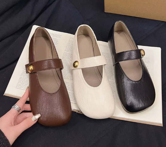 Charlotte™| Irene Leather Mary Janes