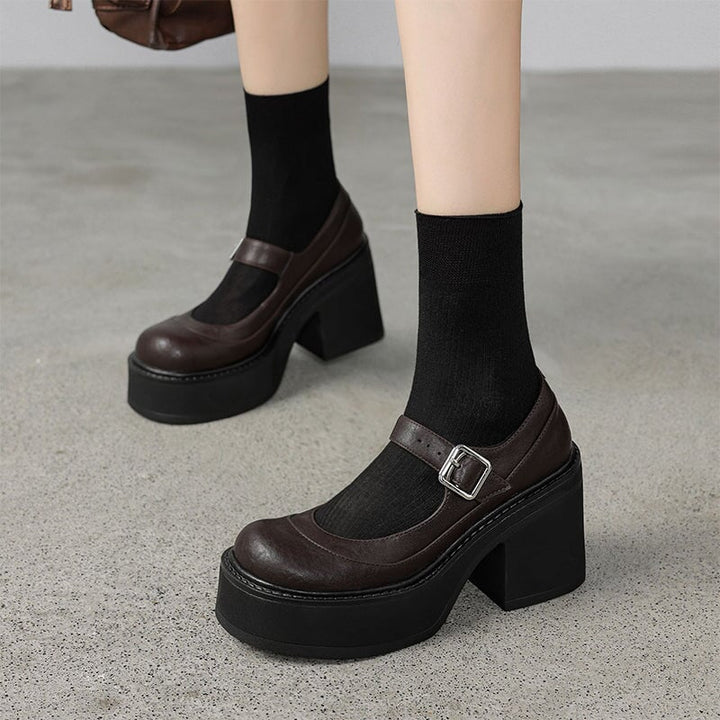 Charlotte™| Pela Leather Pumps