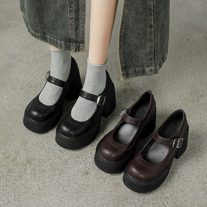 Charlotte™| Pela Leather Pumps