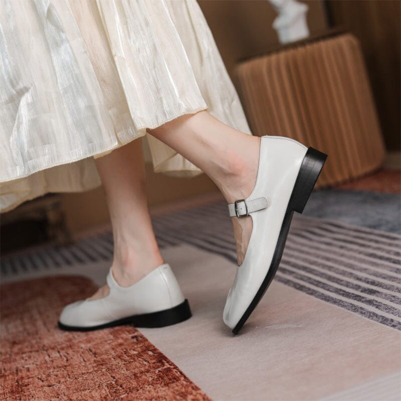 Charlotte™| Martha Leather Mary Janes