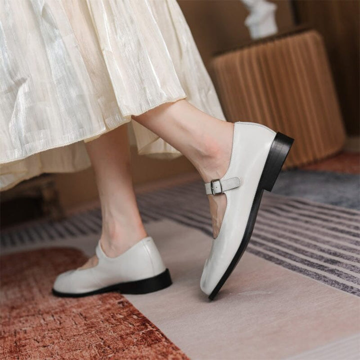 Charlotte™| Martha Leather Mary Janes